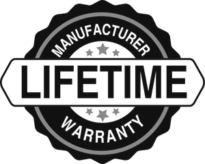 Manufacturer Lifetime Warranty